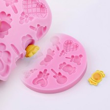 Stampi Alimentare Stampo Dolci Fantasia per: FIMO, Pasta Di Zucchero, Cioccolato