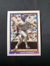 1991 Bowman - #375 Dave Parker Silver Slugger Gold Stamp NM