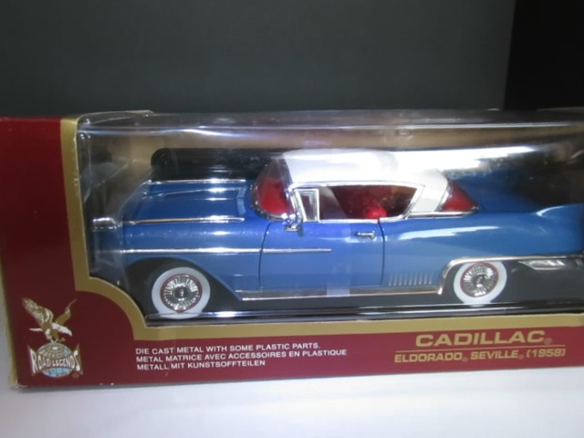 1958 VINTAGE Cadillac Eldorado *VIDEO* Seville Road Legends® 1:18