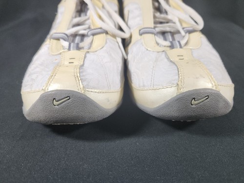 NIKE REAX OG White Zebra/Pearl Running Training Sneakers Shoes Women’s Size 11 - Picture 5 of 12