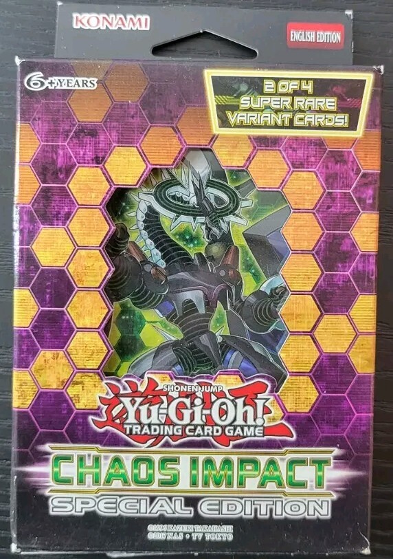 yugioh chaos impact cards Special Edition new Gladiator Beasts including one that negates all Monster effects Yugioh Chaos Impact SE Deck-