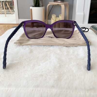 CHANEL 5288-Q c.1463/S1 Rectangle Purple Blue Gradient