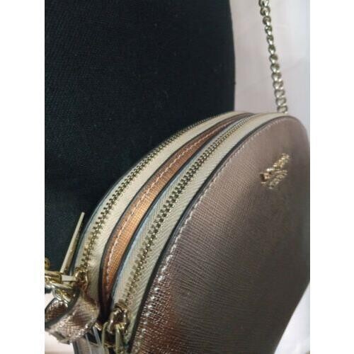 Kate Spade Spencer Metallic Rose Gold Leather Double Zip Kate Spade Spencer Metallic Rose Gold Leather Double Zip