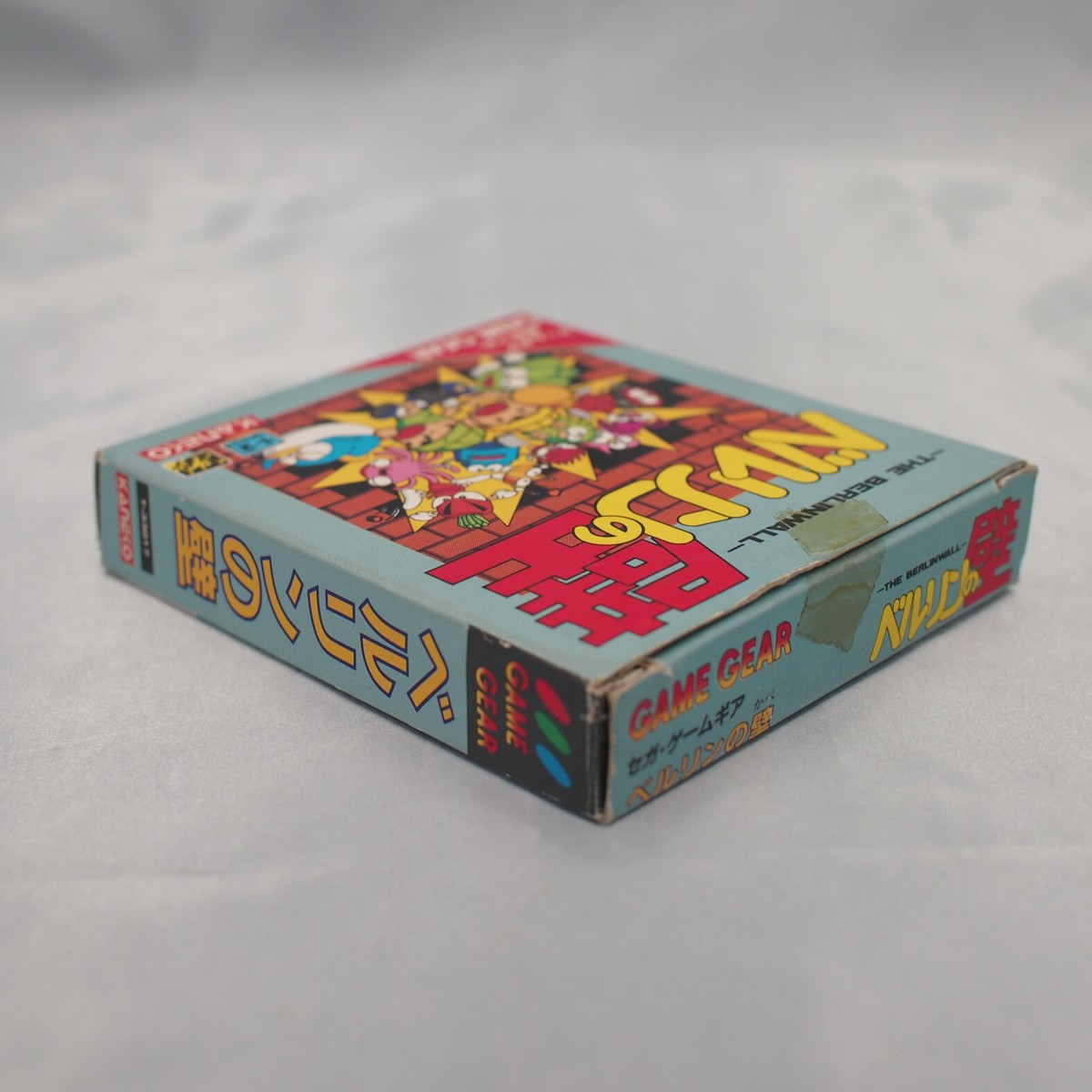 THE BERLIN WALL Game Gear Japan Tested RetroGaming w/manual No.1