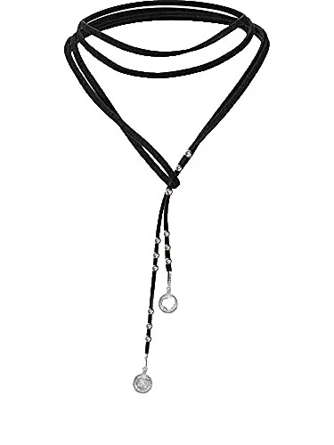 Коричневые бархатные колье модные ожерелья и кулоны