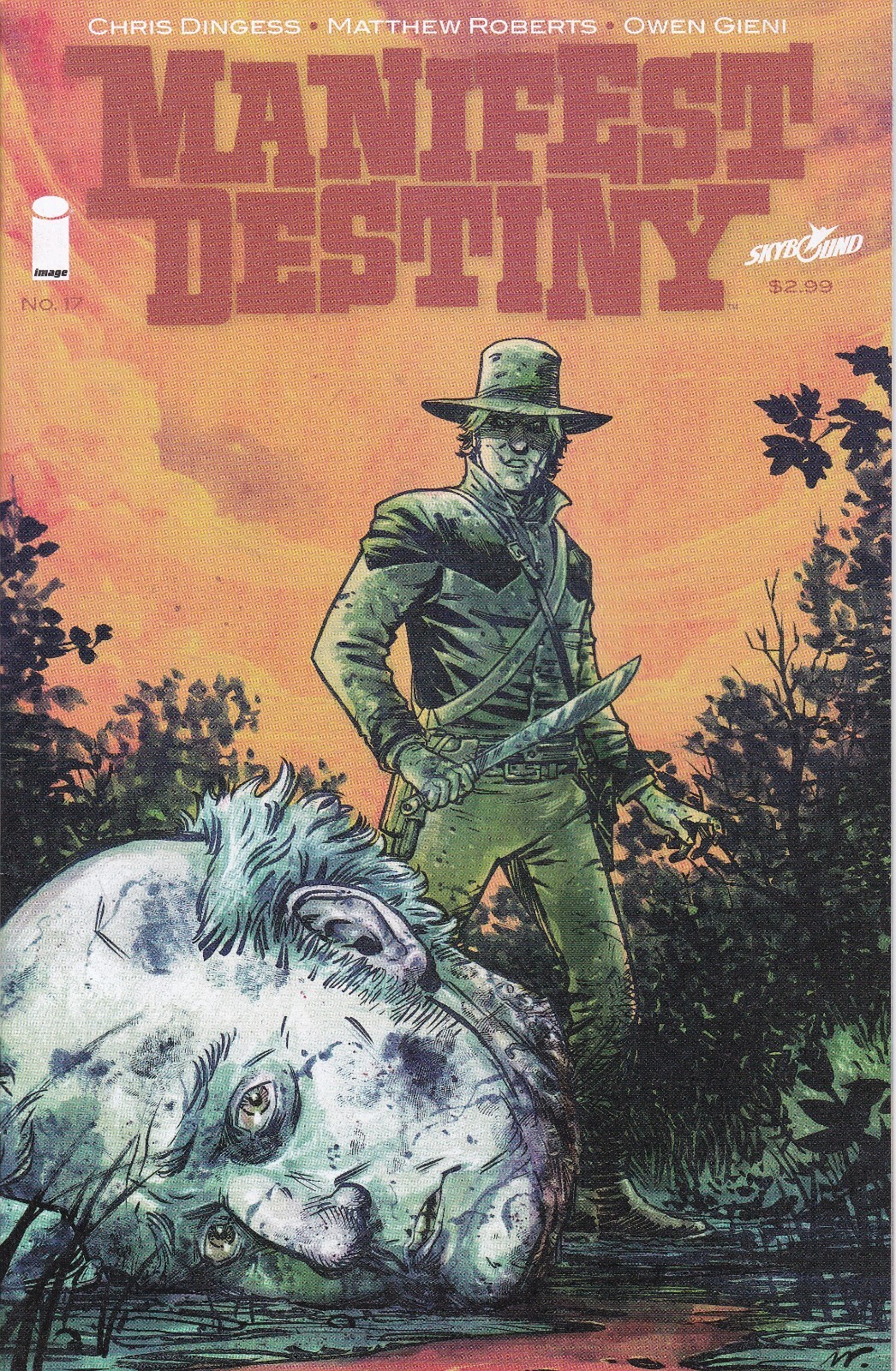 MANIFEST DESTINY #17 - Back Issue