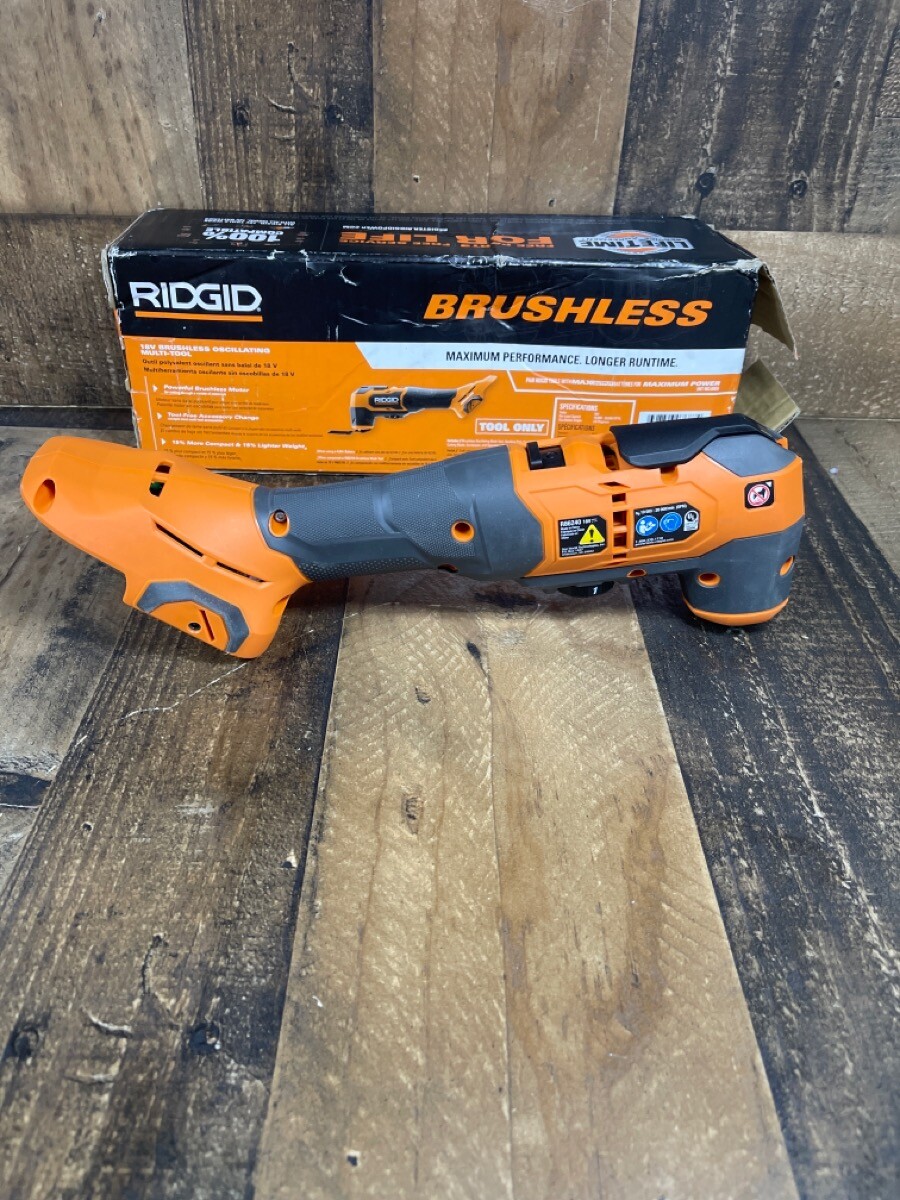 Oscillating Tool Ridgid Cordless Tools Home Depot RIDGID 18V