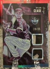 2020 Panini Diamond Kings DK Materials Dylan Cease Holo Blue /25 #DKM-DC