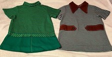 Vintage 1960  s Pair of girls size 7/8 Handcrafted Dresses