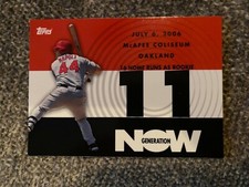 2007 Topps Generation Now Insert Angels #GN113 Mike Napoli Baseball Card