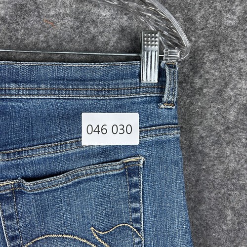 Gloria Vanderbilt Jeans Womens 10 Petite Blue Allyson Bootcut Denim Pants - Picture 22 of 22