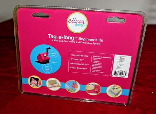 Ellison Design Tag-A-Long Beginner's Kit Die Cutting & Embossing; Original Owner - Picture 2 of 3