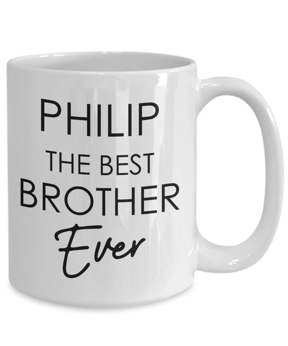 Personalized Brother Gifts Brother Thank You Gift Brother Coffee