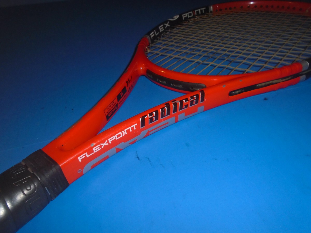 ☆未使用☆ HEAD FLEXPOINT RADICAL LIQUIDL 2005 Head Flexpoint Radical MP (98) Tennis Racquet. 4 1/2
