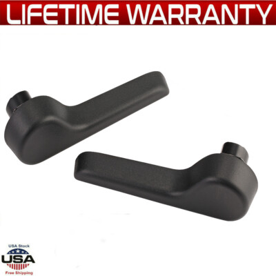 Pair Seat Recliner Handle Lever For Chevrolet GMC 07-14 Silverado 1500 2500 3500