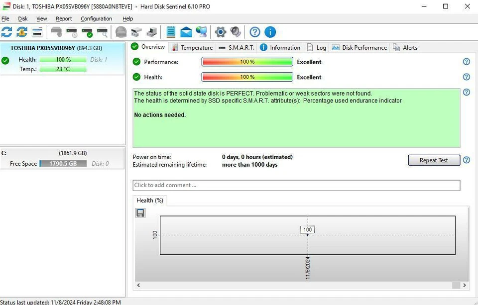 PX05SVB096Y Dell 960GB 2.5" SAS SSD 12Gb/s Server Solid State Drive - Image 3 of 3