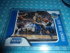 2016/17 Panini Threads Front-Row Seat RED Insert card 6 Stephen Curry