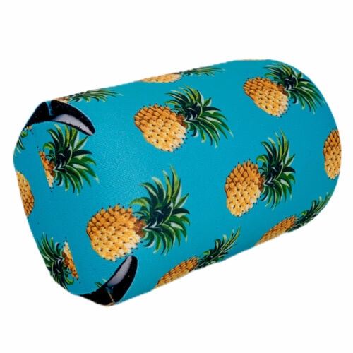Coolie pieghevole in latta modello ananas; tropicale, camicia, hawaiano - Foto 3 di 4