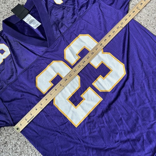 Vintage Minnesota Vikings Jersey Mens XL White Adidas NFL Michael Bennett #23 - Picture 9 of 15