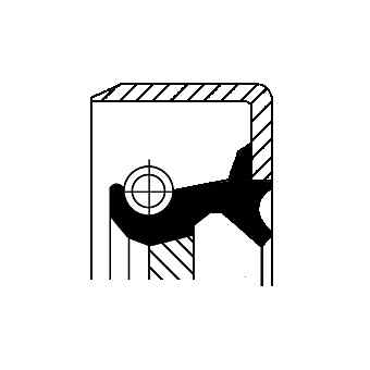 19034615B CORTECO Shaft Seal, transfer case