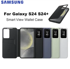 Official Original Samsung S24/S24+/S24Ultra Smart View Wallet Case Flip Cover