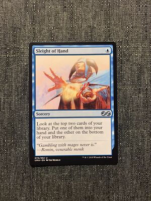 Sleight of Hand | MINT | Ultimate Masters | Magic The Gathering MTG