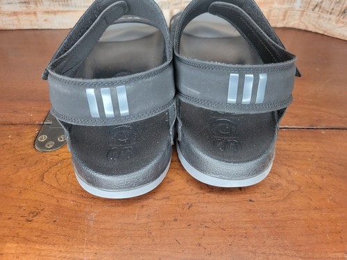 Adidas Adilette Men's Sandals Core Black Gray Five Core Black FY8649 Size 13 - Picture 5 of 13
