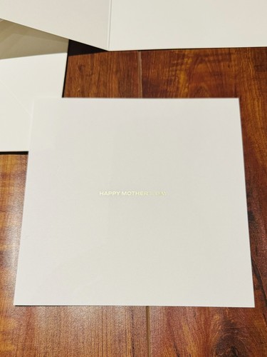 CHANEL White Blank Card With Envelope - Size 6”x 6” - Picture 4 of 4