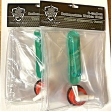 5ive Star Gear 2 Gallon Collapsible Water Bag Outdoor Hiking Survival 2 Pack