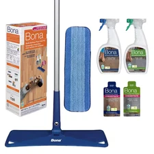 Microfiber Multi-Surface Flat Mop Floor Care Kit