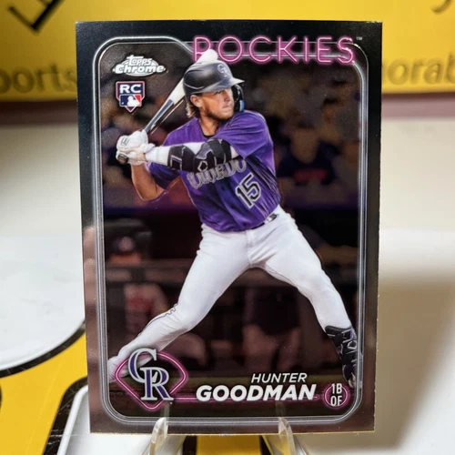 2024 Topps Chrome - Hunter Goodman #99 (RC)