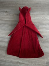 Zara Devil Cape Costume Red Kids 1-6 Year