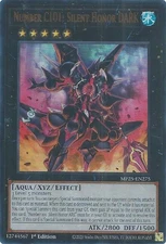 Yugioh! Number C101: Silent Honor DARK - MP25-EN275 - Ultra Rare - 1st Edition N