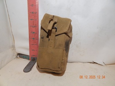 Israeli Defense Force (IDF) Ammo pouche , heavy canvas , olive drab color 1982