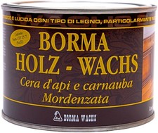 BORMA Wachs Bienenwachs Möbelpflege Holzwachs Möbelwachs Massivholz 500ml