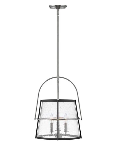 Hinkley Lighting 38113 Tournon 3 Light 15"W Pendant - Nickel - Picture 1 of 7