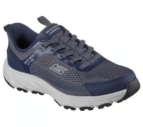 Skechers Schuhe Herren Slipper Slipper Komfort Freizeit Navy Trail Memory Foam 237800 - Bild 1 von 6