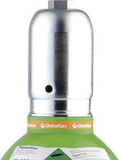 Tyczka Flaschenkappe f&uuml;r Gasflasche 10 kg bis 50 kg Schraubgewinde