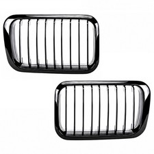 Performance K�hlergrill SET Schwarz glanz f�r BMW E36 alle Modelle ab1990-1996