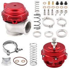 Red 50mm Blow Off Valve With 44mm V-band External Turbo Wastegate Spring Red 50mm Blow Off Valve With 44mm V-band External Turbo Wastegate Spring