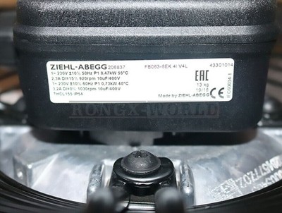 1PC New ZIEHL-ABEGG fan FB063-6EK.4I.V4L *cm