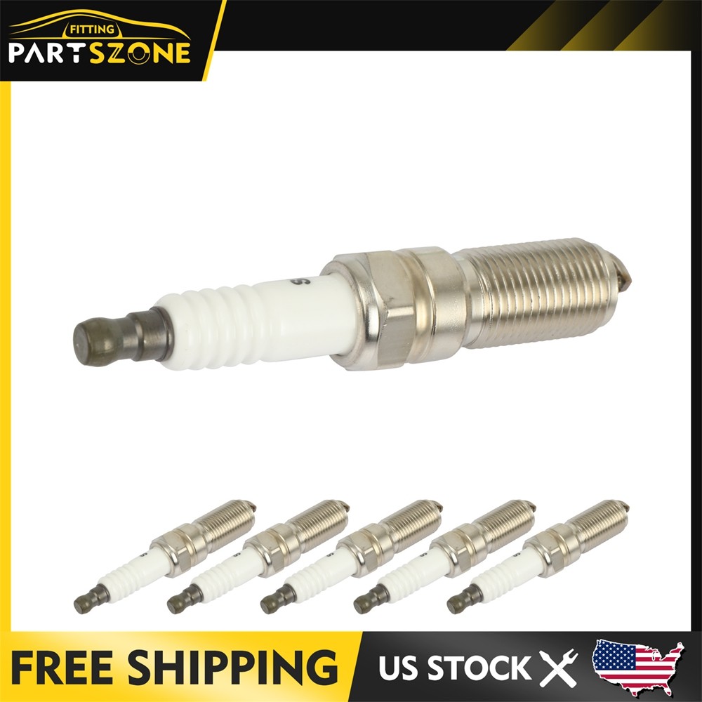 Set of 6 Iridium Spark Plug For Lincoln MKT 2010-2019 Ford Taurus 2010-2016 3.5L
