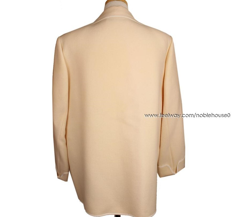 Giacca lana avorio altra marca 77 2720077903 26810241