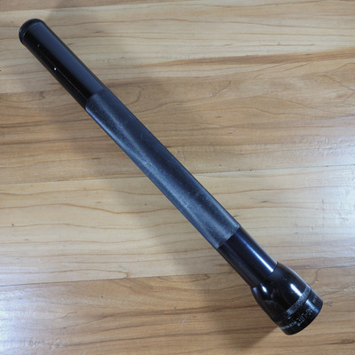 Vintage Maglite Flashlight 6 D-Cell Batteries 19.5'' Long Black Metal Tested