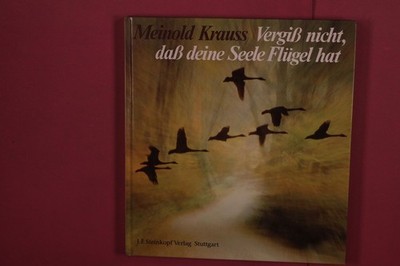 381552 Meinold Krauss VERGISS NICHT, DASS DEINE SEELE FLÜGEL HAT J.F. Steinkopf