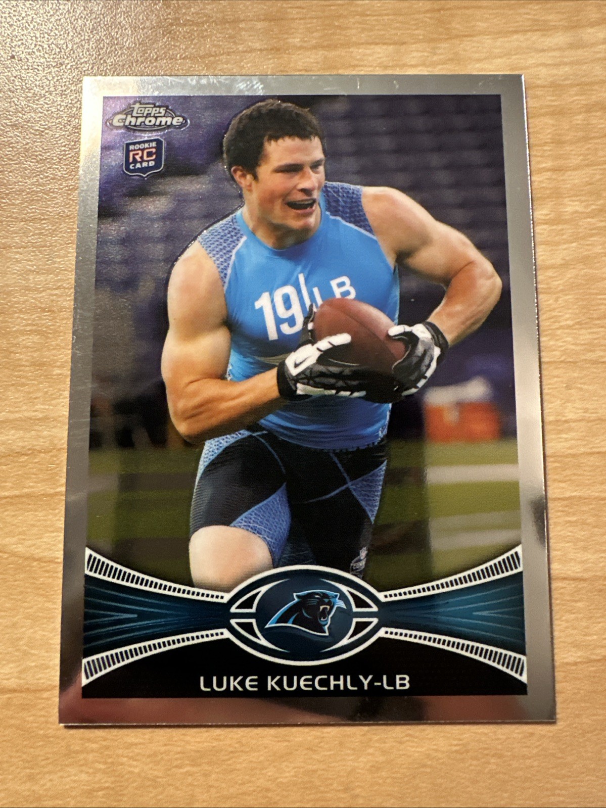 2012 Topps Chrome Luke Kuechly #45 Rookie RC Carolina Panthers