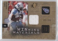 2009 SPx Winning Materials 105/349 Chris Johnson #W-JO 0a1