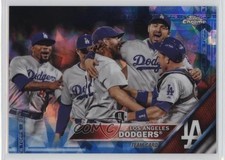 2016 Topps Box Set Chrome Sapphire Edition /250 Los Angeles Dodgers #569 2f4
