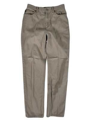 Lauren Ralph Lauren Tan High-Rise Straight Leg Denim Jeans Women's Size 8