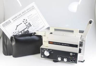EUMIG MARK S 810 HIGH QUALITY SOUND SUPER 8 TONFILMPROJEKTOR MIT NEUER LAMPE
